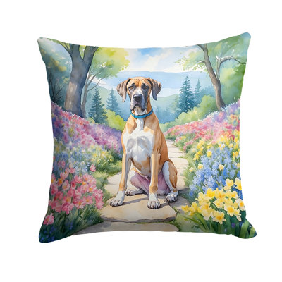 Spring Path Other/No Pattern Indoor/Outdoor Throw Pillow