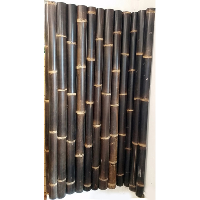 Panneau de clôture en bambou, H 72 po x l 48 po x P 2,5 po