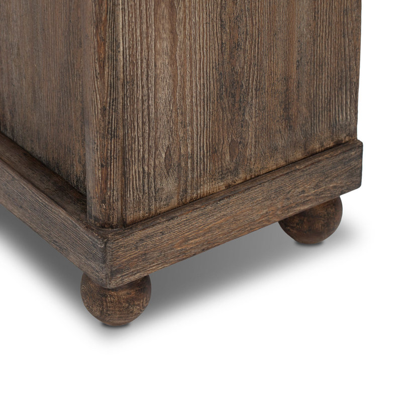 Alcott Cabinet-Distressed Cocoa Pine