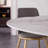 Koball Round Metal Base Dining Table-899022553