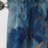 Blue And Gold Marble Clouds X - Fractals Blackout Abstract Curtain - 1 Panel-107808811