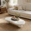 Table basse de 40 pouces en forme de nuage avec 3 pieds en forme de boule