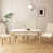 Mélange de polyester beige