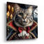«Count Cat Dracula» par Rey Klimt, art mural en verre acrylique-285446313