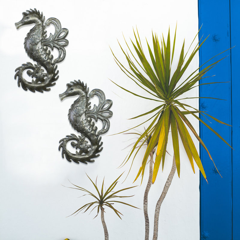 Handmade Coastal Nautical & Beach Wall Decor on Metal
