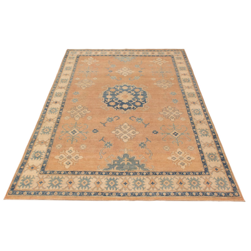 Tapis en cuivre Agla One-of-a-Kind Rectangle 7 pi 2 po x 11 pi 7 po