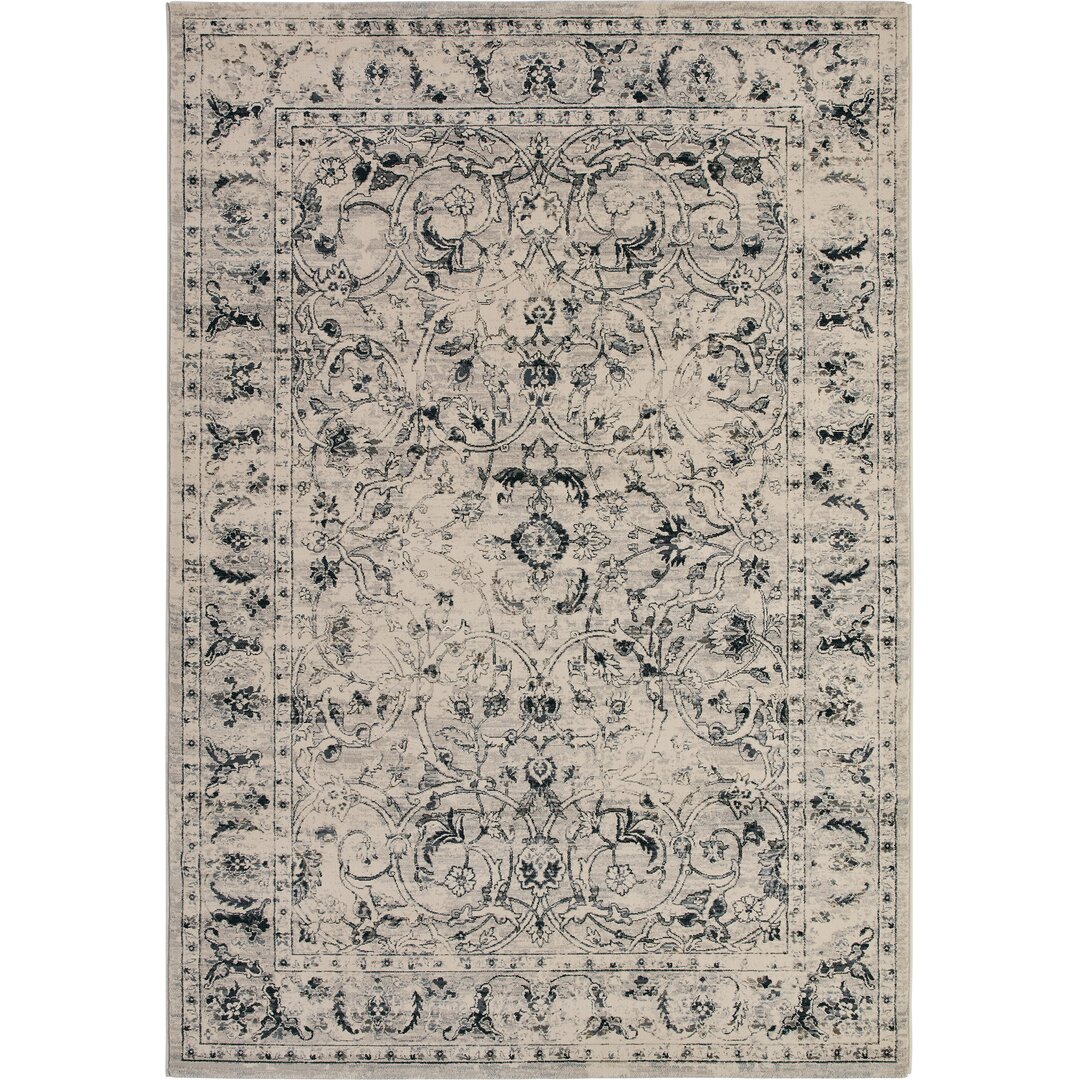 Flachgewebe-Teppich Fordyce in Beige