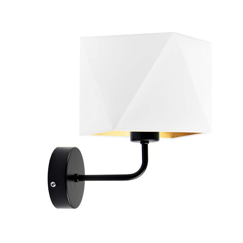 Timmie Steel Up & Downlight, White, Black
