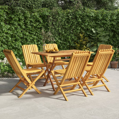 Reia Solid Wood Patio Folding Chair Folding Chair Set