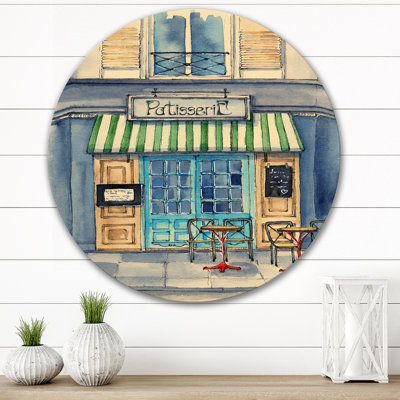 A Small French Bakery Under A Striped Marquee " A Small French Bakery Under A Striped Marquee "