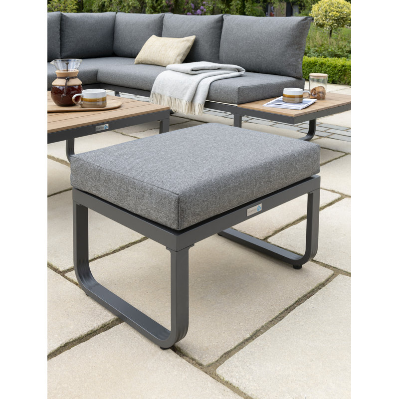 Nabi Garden Lounge Set with Cushions, 68cm H x 70cm L x 150cm D