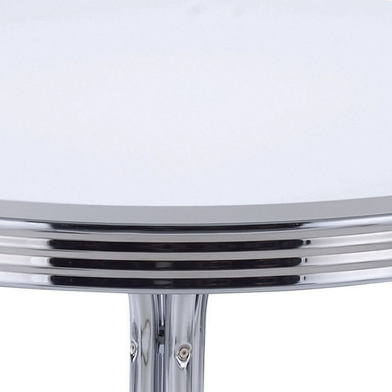 Kendell Round Metal Base Dining Table