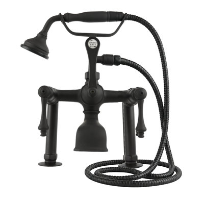 British Telephone Faucet with Diverter and Handheld