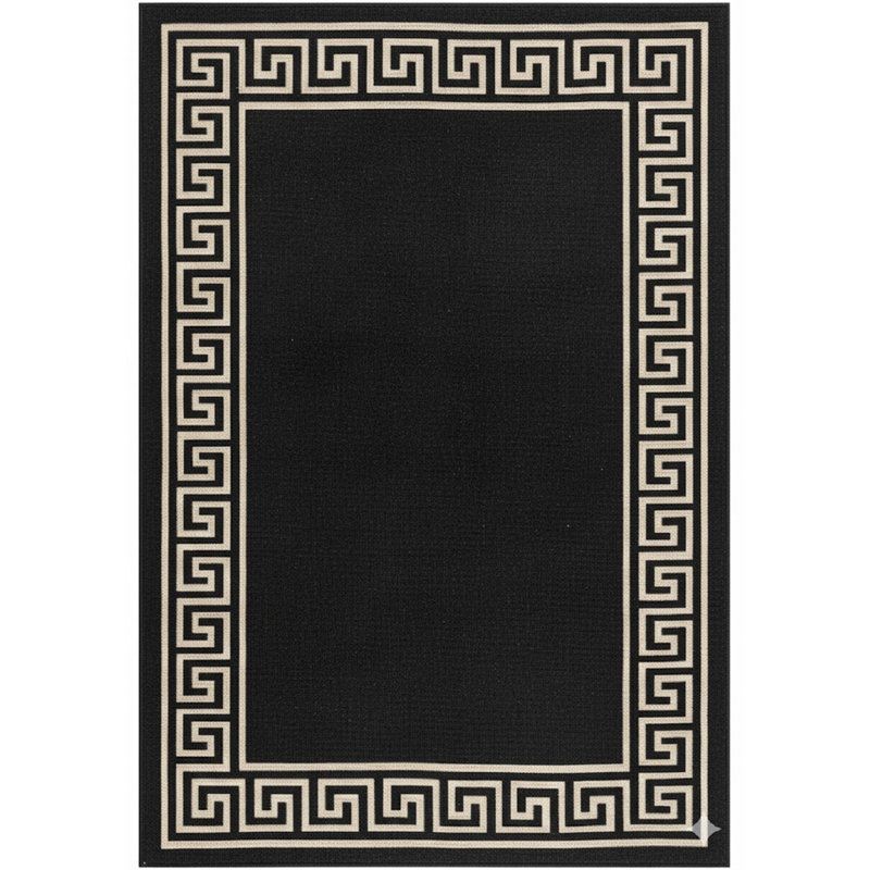 Geometric Indoor / Outdoor Area Rug, Runner 80 x 300 cm