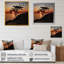 «Coastal Tree Panorama I», reproduction sur toile-551971600-551971601
