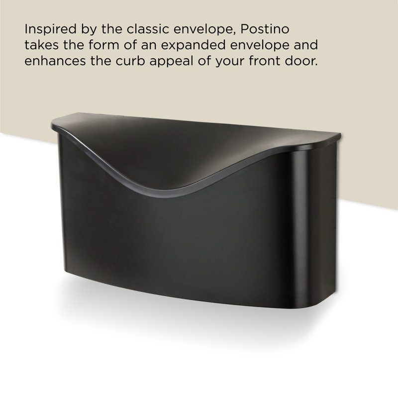 Steel Wall Mounted Mailbox - Thumbnail 3