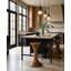 Marley Bar Stool, Chamcha Wood, Brown