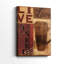Live, Love, Latte - Cavas enveloppés de galerie-1590438636