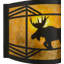 Applique murale 1 lumière Lone Moose
