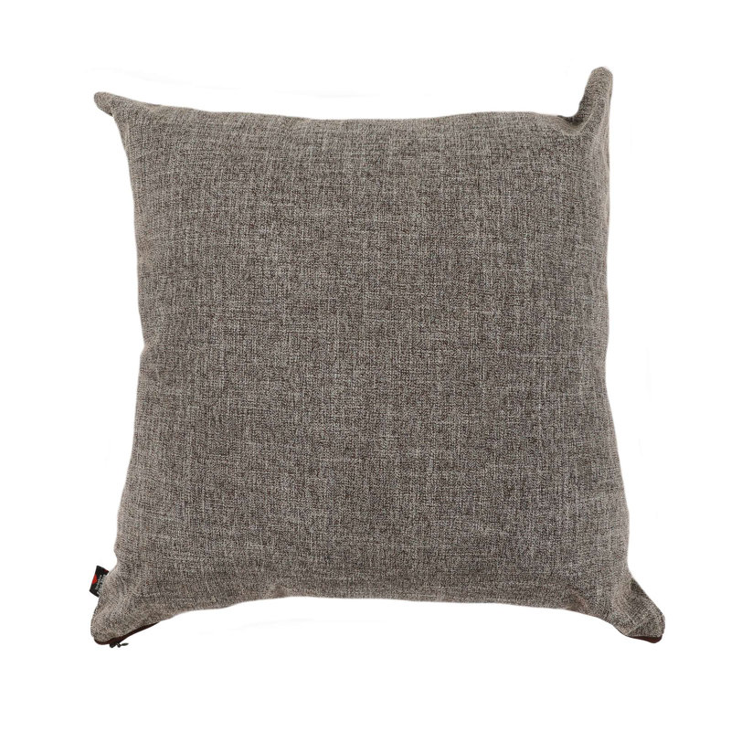 Ambrosia Square Cushion, 43cm x 43cm, Brown
