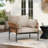 Cassaundra Faux Rattan Accent Chair-196070337
