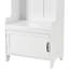 41 meubles de couloir, portemanteau, banc d'entrée, blanc, rangement blanc grande capacité, espace et style