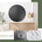 Round Metal Frame Wall Mirror-105492945-106200291