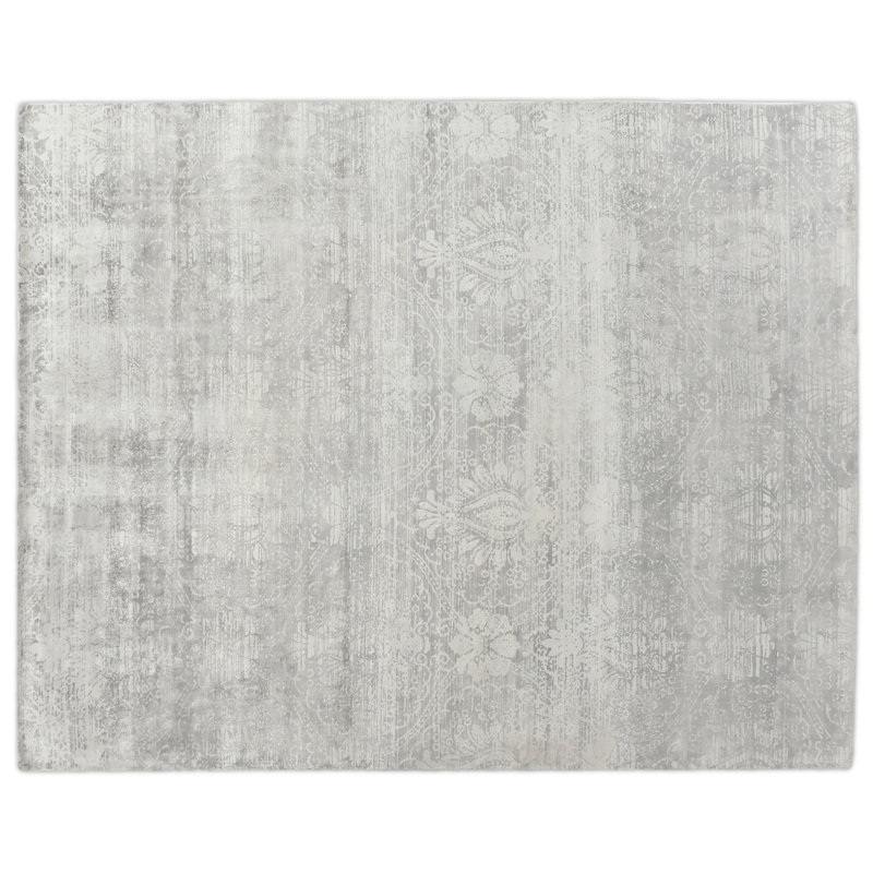 Koda Damask Area Rug, Rectangle 10' x 14'
