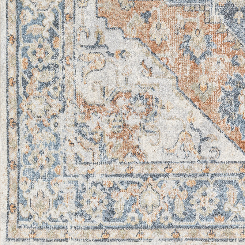 Onorino Washable Oriental Indoor Rug, Rectangle 2'3" x 3'9"