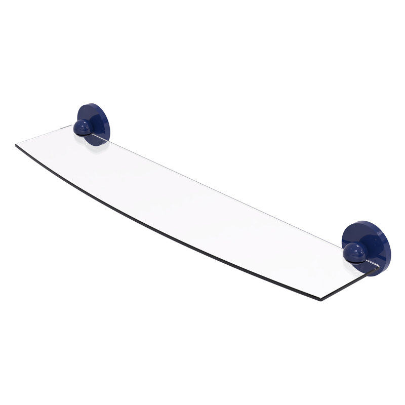 Tablette flottante Skyline, H 2,8 po x l 24 po x P 6,1 po, Bleu méditerranéen