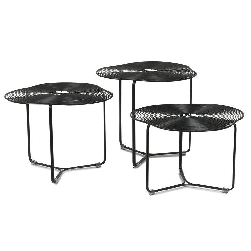 Table basse Schema, Noir