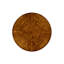Casually Country Round Walnut Wood Dining Table-23515267-39862080