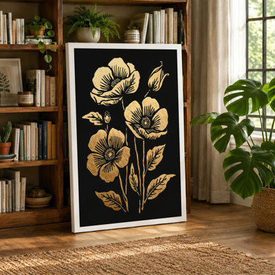 Study Botanical - Wrapped Canvas