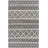 Bhrianne Geometric Handmade Flatweave Recycled P.E.T. Area Rug in Gray/White-1991465970