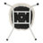 Elegant Butterfly Makeup Vanity Stool With Backrest