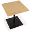 Agtelse Ash Metal Base Dining Table-74029034