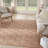 Ebern Designs Garp Copper Modern Indoor Rug-701346656