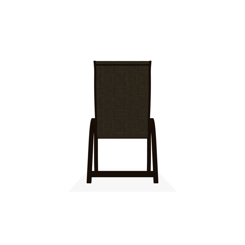 Chaise avec accoudoirs empilable Aruba II, Kona, Beacon taupe Sunbrella®