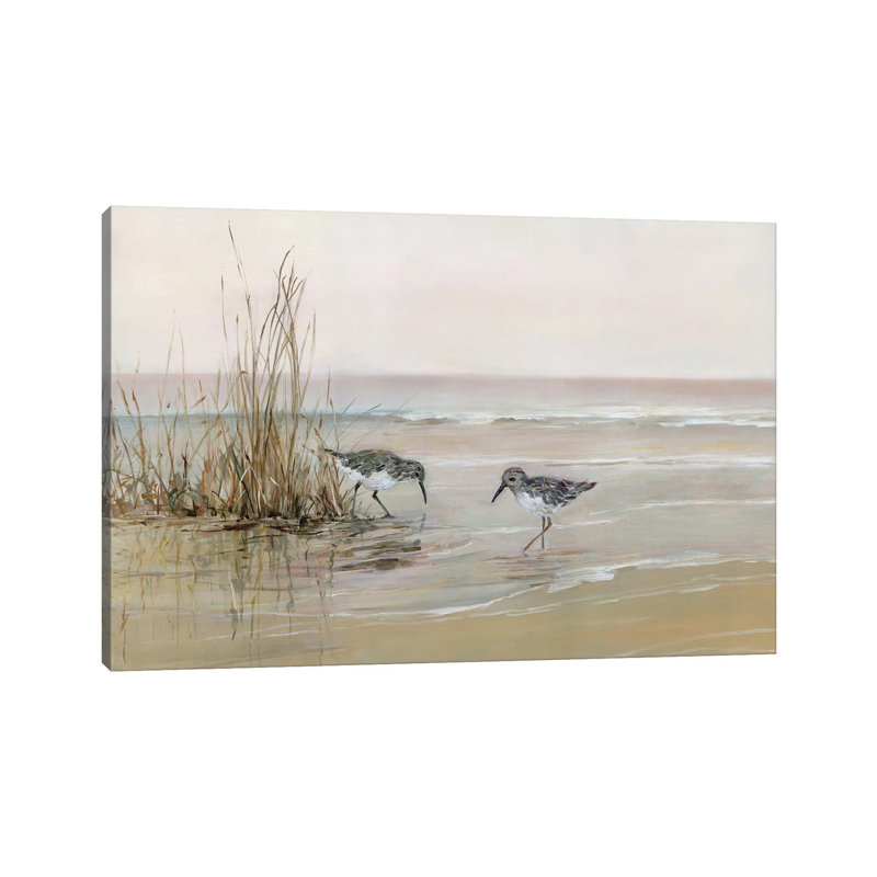«Early Risers I» par Sally Swatland - reproduction d'art, H 32 po x l 48 po x 1,5 po, Toile tendue, Pas de tapis