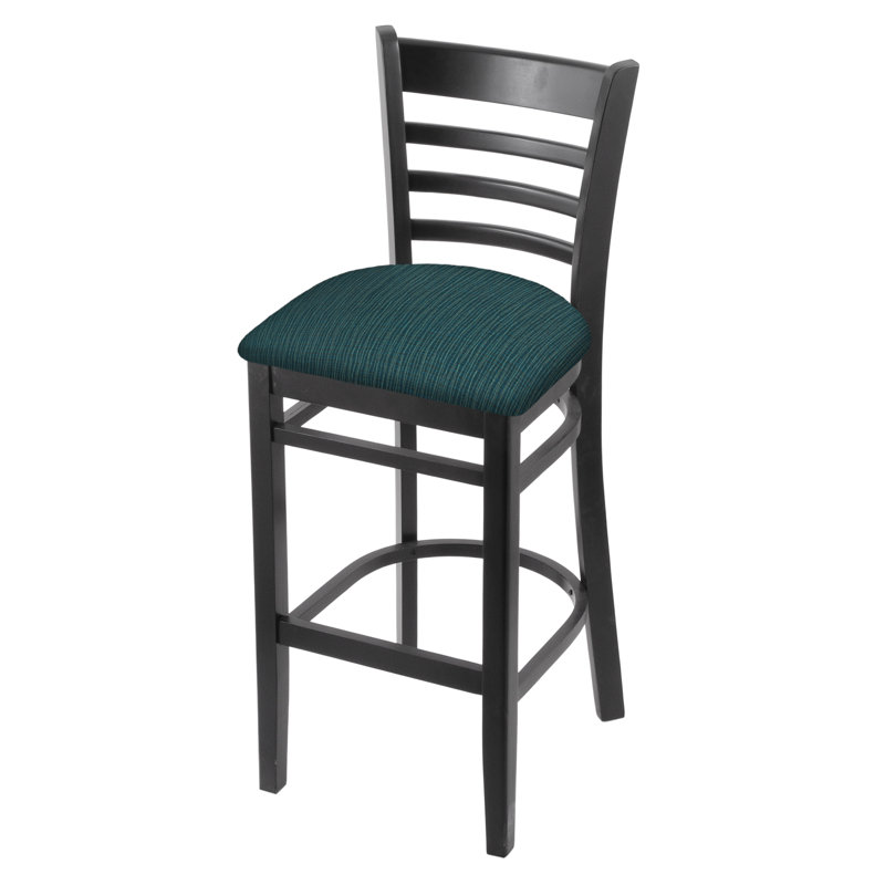 Tabouret de comptoir 25 po, Noir, Marée graphique