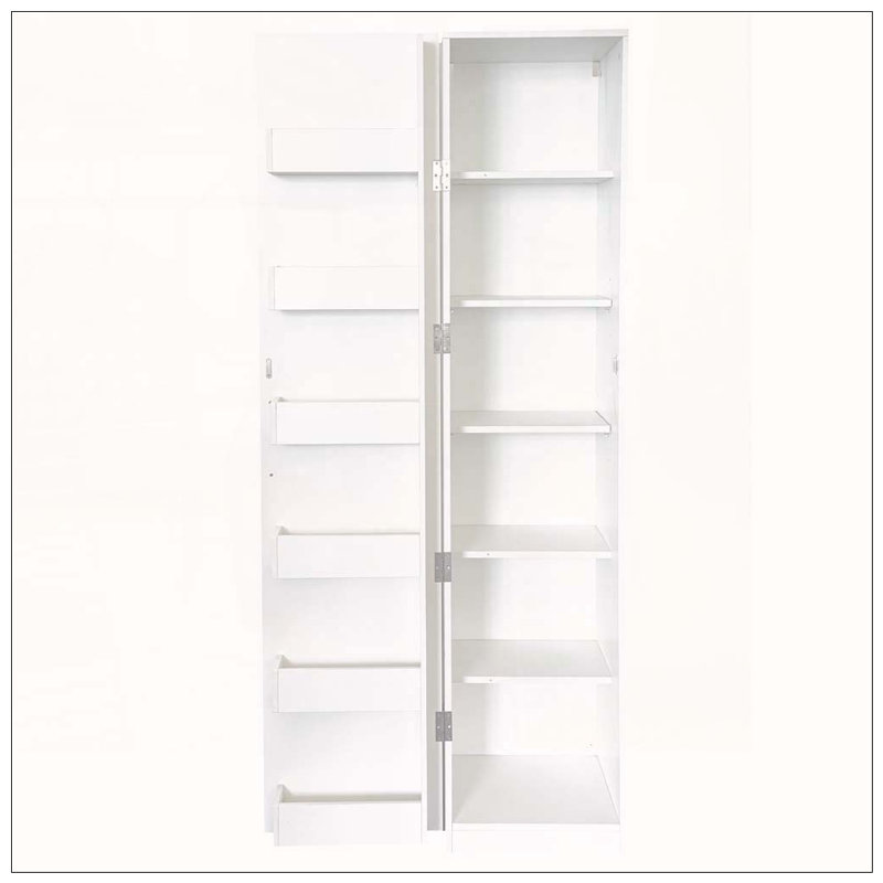 Freestanding Kitchen Pantry Cabinet with Adjustable Shelves