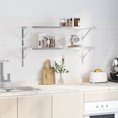 Antavion Stainless Steel Bracket Shelf