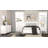 Queen Bed With LED Light Padded Headboard