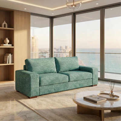 Modena Sofa 2 Arm – Made in USA, Custom Fabric Options, Classic 2-Arm Sofa Wholesale Sofa Furniture