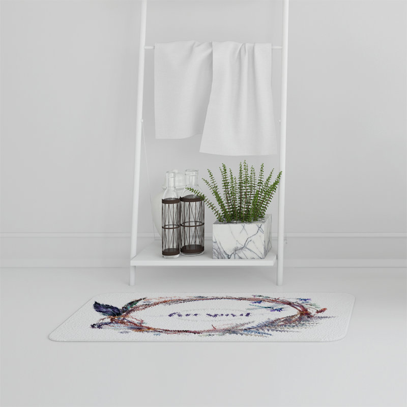 Pernell Memory Foam Non-Slip Bath Mat