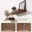 3.5cm H x 80cm W Bookcase
