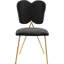 Chaise d'appoint en velours Angel-1136189233
