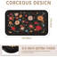 Tapis de vaisselle Vintage Floral 16 x 24 po, tapis de cuisine pour tapis de cuisine très grand et absorbant