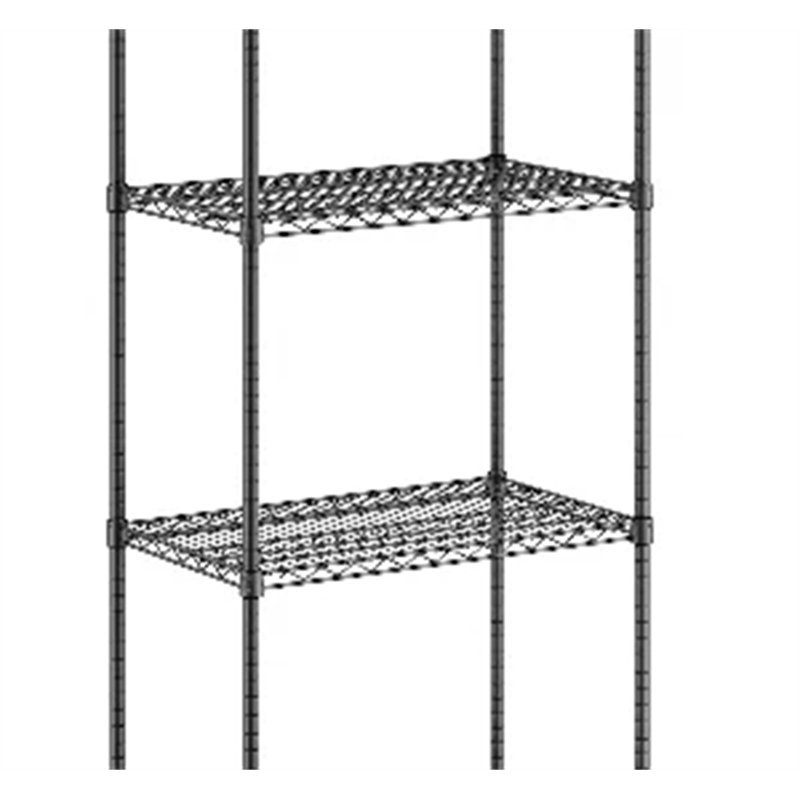 Étagère Dorrianne, H 74 po x l 24 po x P 18 po, Noir mat