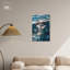 «Water Siren», art mural abstrait floral bleu par Latitude Run®-360949471-357498261